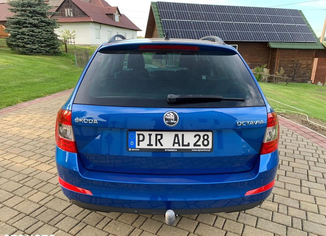 Skoda Octavia cena 42500 przebieg: 176600, rok produkcji 2015 z Białobrzegi małe 191